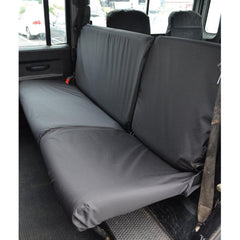Land Rover Defender 1983-2007 90 110 - Rear Double And Single Seat Covers - Black