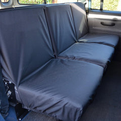 Land Rover Defender 90 110 - 1983-2007 Rear Single Seat Covers - Black