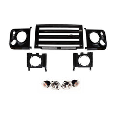 Land Rover Defender 90 / 110 Svx Upgrage Front Grill Kit - Black