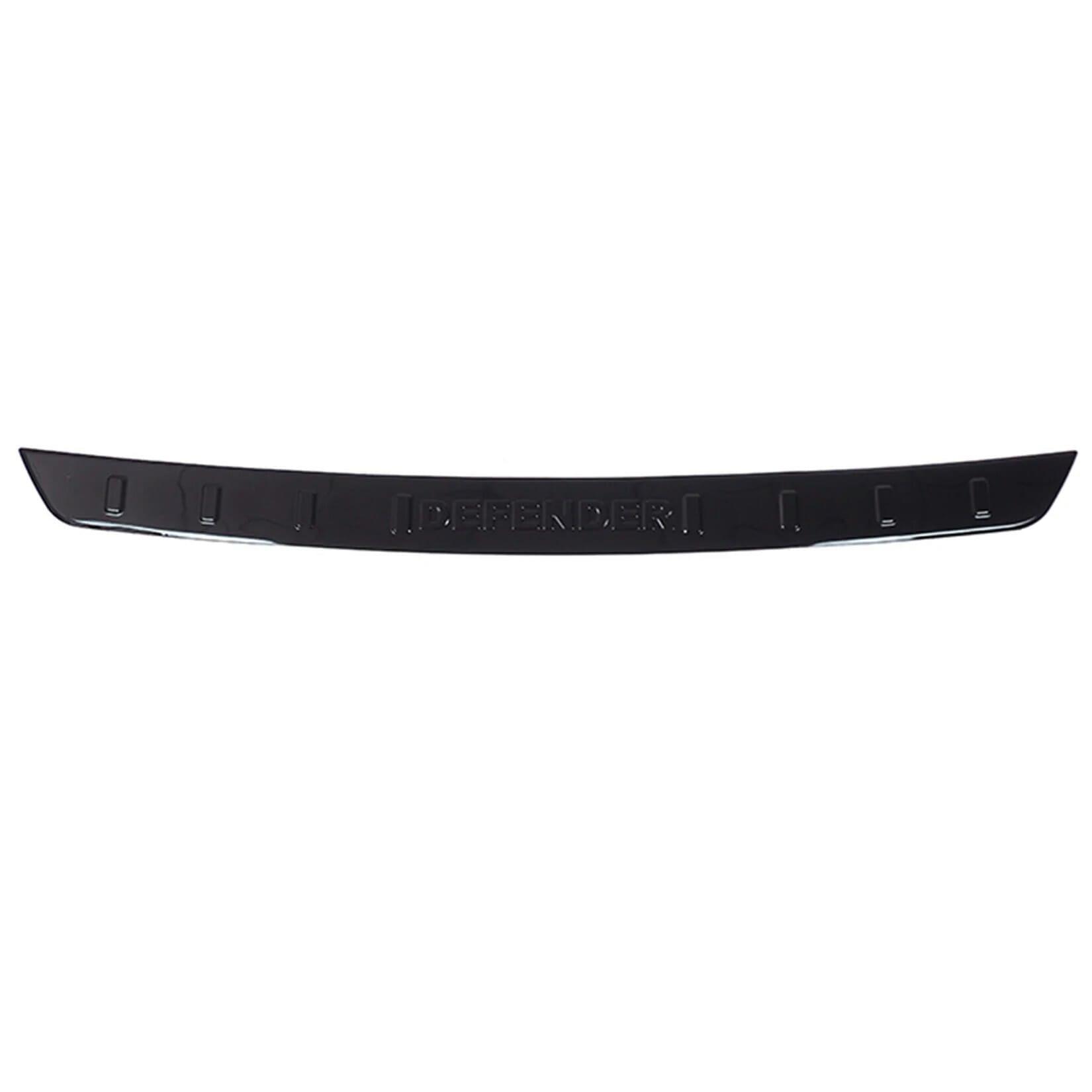Land Rover Defender L663 90 & 110 2020 On Rear Bumper Protector - Gloss Black