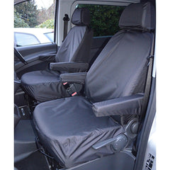 Mercedes Vito 2003-2015 Front Single Seat Covers - Black