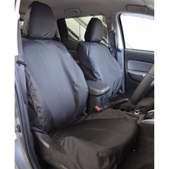 Mitsubishi L200 2015 On Mk7 Front Seat Covers - Pair - Black
