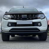 Mitsubishi L200 Series 5 - Fiat Fullback 2015 On - Powder Coat Double Deck - City Spoiler Bar - Black