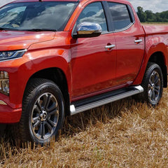 Mitsubishi L200 Series 6 2019 On Oe Style Side Steps - Running Boards - Pair