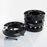 Nissan Navara 6x114.3 30mm Wheel Spacers With Hub Centric - Black (Off Road Use)