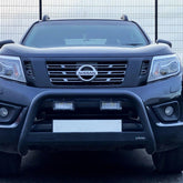 Nissan Navara Np300 2016 On Misutonida Ec Approved Front A-bar - 63mm - Black Finish