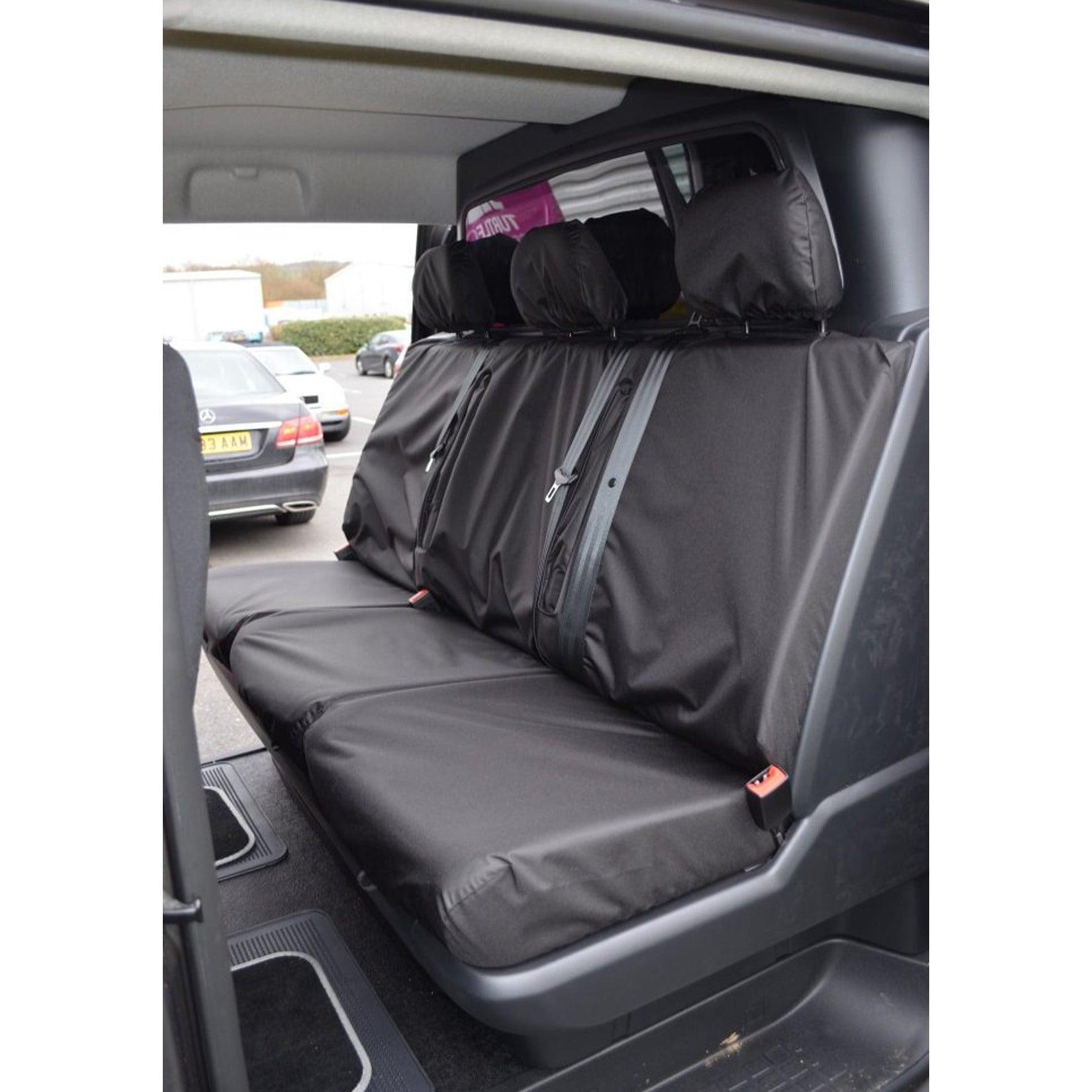 Peugeot Expert Van 2016 On Rear Seat Covers - Black