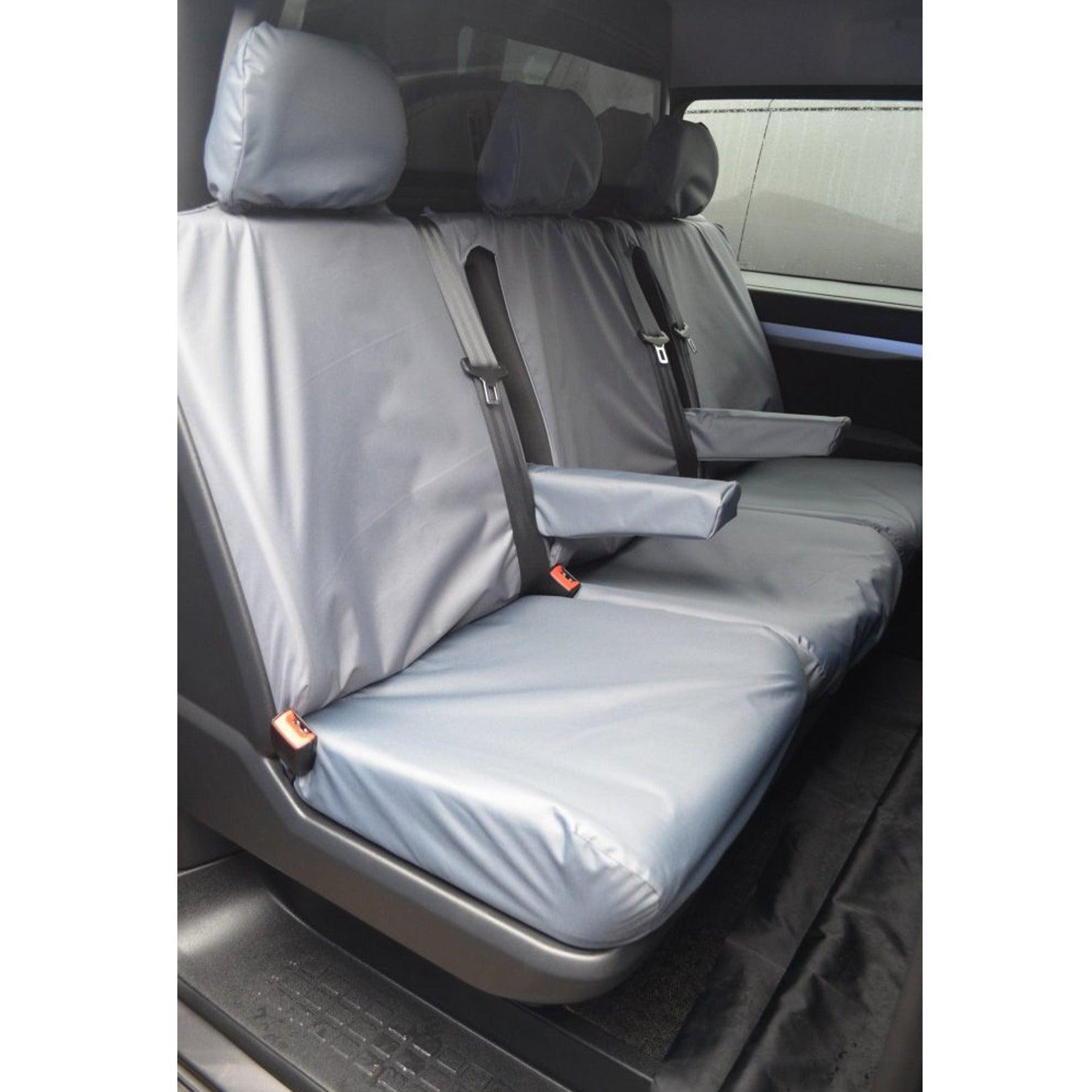 Peugeot Expert Van 2016 On Rear Seat Covers - Grey