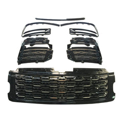 Range Rover Vogue L405 2018+ 6 Piece Sva Gloss Black Grill Kit