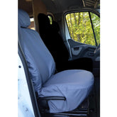 Renault Master Van 2010 On Single Driver's Seat Cover - Grey