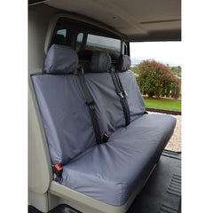 Renault Trafic 2001-2014 Crew Cab Rear Bench Seat Covers - Grey
