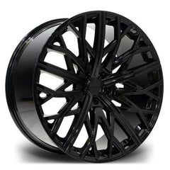 Riviera Rv131 Gloss Black 22 Inch Alloys - 5x112