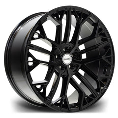 Riviera Rv198 Gloss Black 23 Inch Alloys - 5x112 25 66.6
