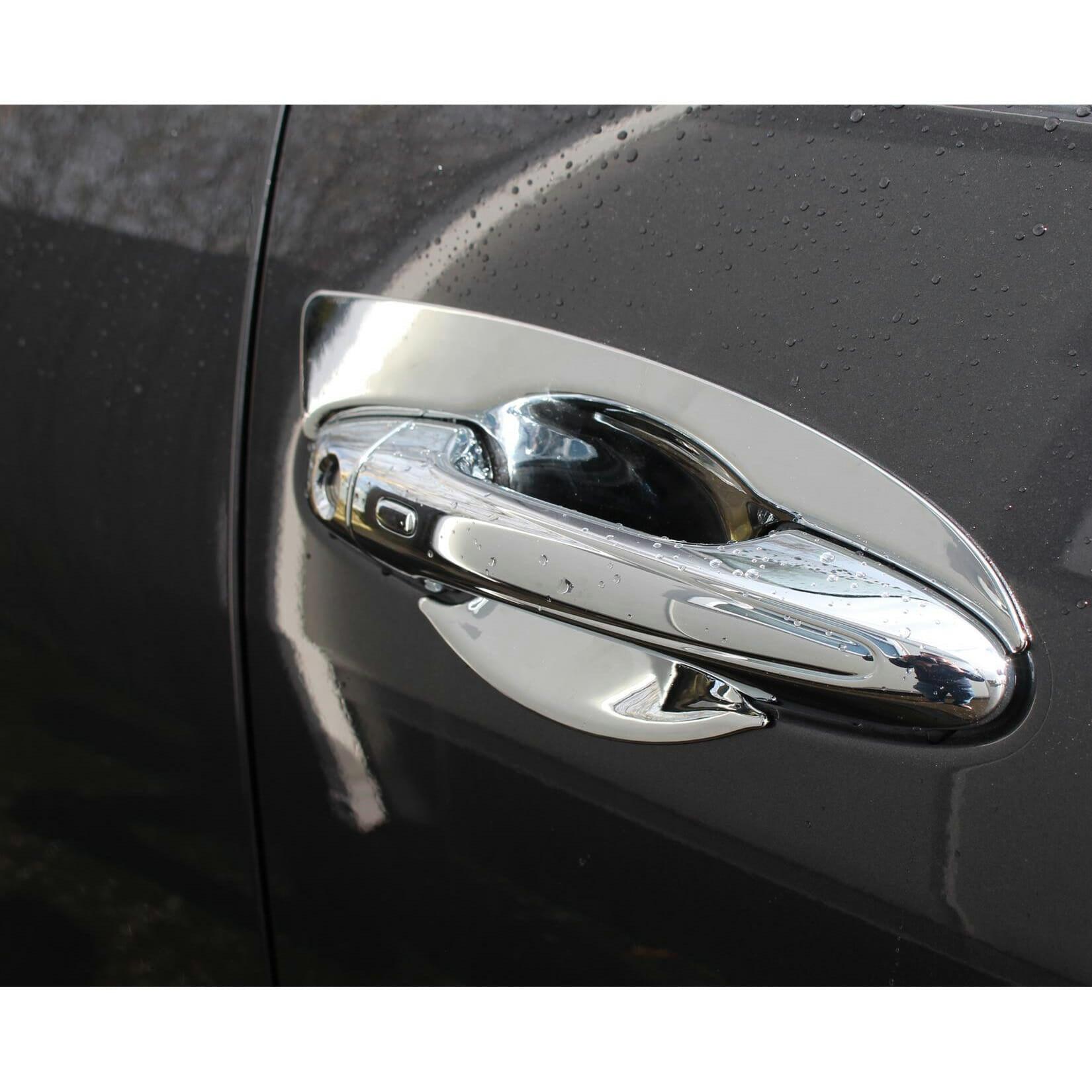 Toyota Hilux 2016 On Stx Door Inserts Chrome
