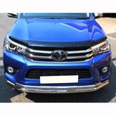 Toyota Hilux Mk8 2016-2020 - Stx Bonnet Guard Protector - Black - B003