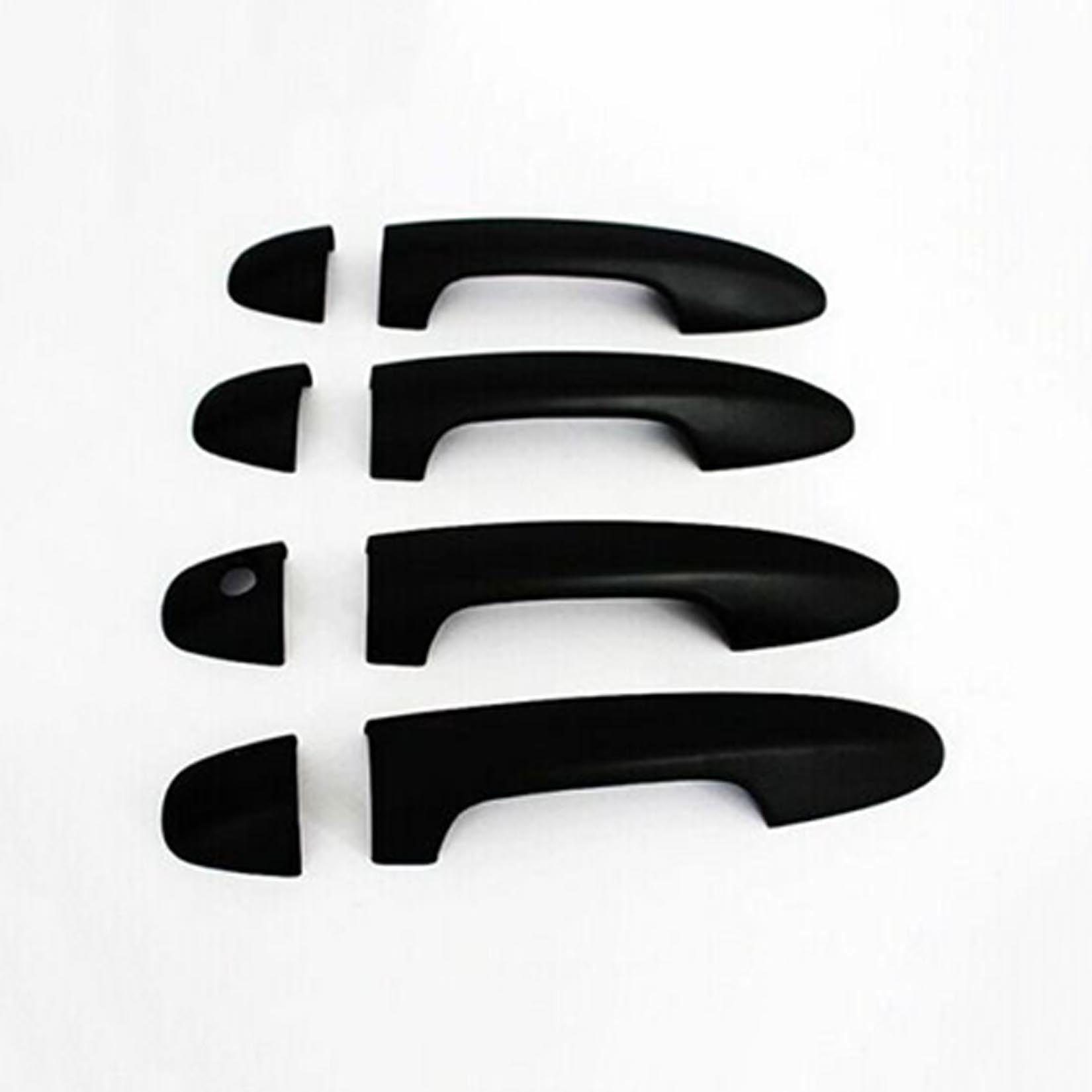 Toyota Hilux Mk8 2016 On - Stx Door Handle Covers - Black