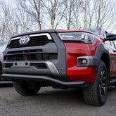 Toyota Hilux Mk8 2016 On Stx Powder Coated Spoiler Bar - 70mm - Black