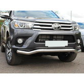 Toyota Hilux Mk8 2016 On Stx Stainless Steel Spoiler Bar - 70mm