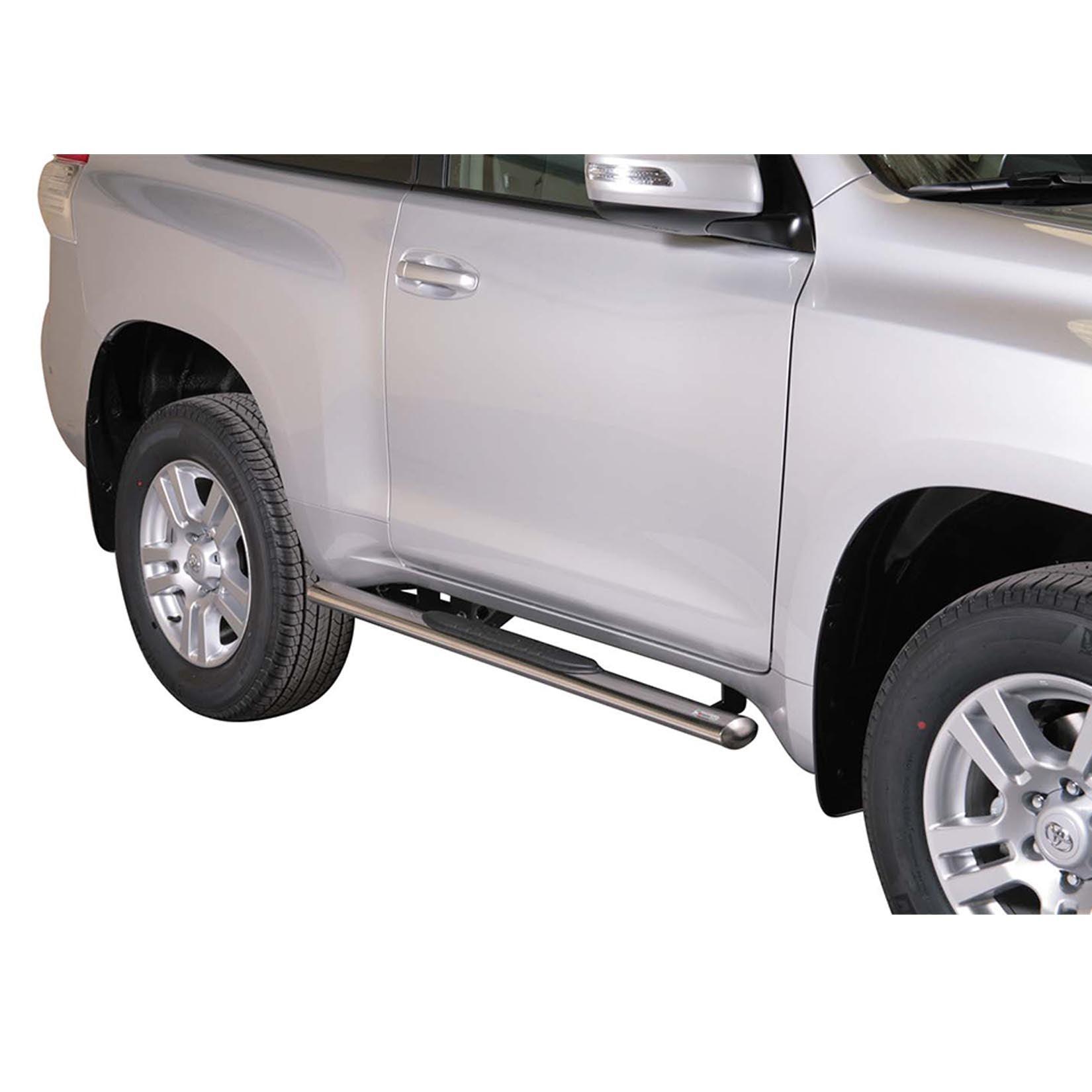 Toyota Land Cruiser Lc150 2009 On - Swb Misutonida Side Bars With Steps