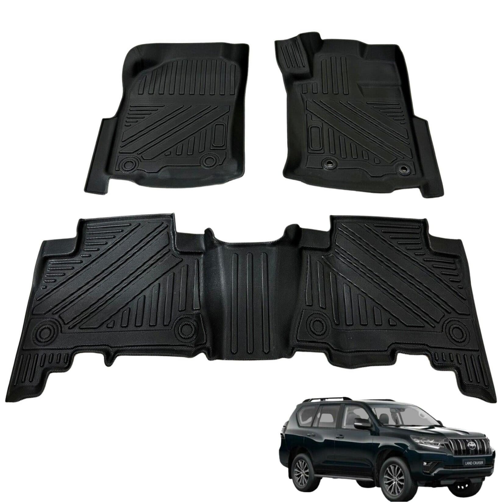 Toyota Land Cruiser Lc150 5 Doors 2009 On Mudblock Mats - Full Set