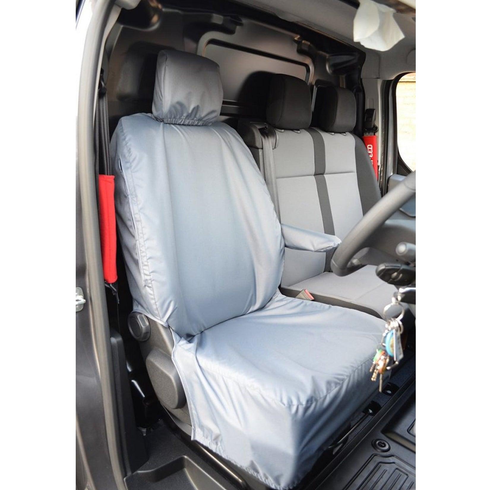 Toyota Proace 2016 On Driver Seat Cover - Grey