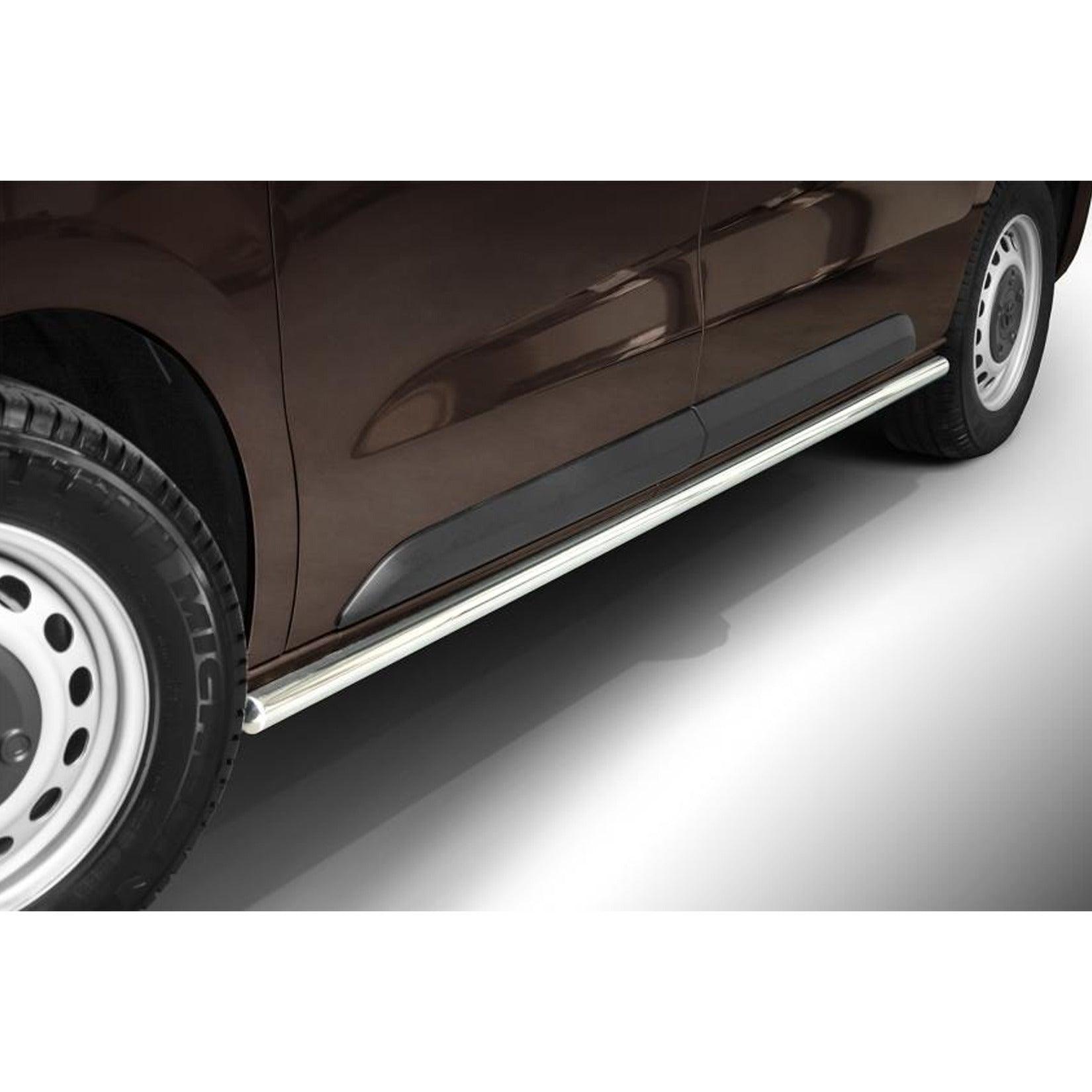 Toyota Proace 2016 On - Egr Stainless Steel Side Bars - Short Wheel Base