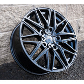 Transit Custom Tourneo Sport - 20 Inch Alloys - 5x160 - Gloss Black - Qty 1