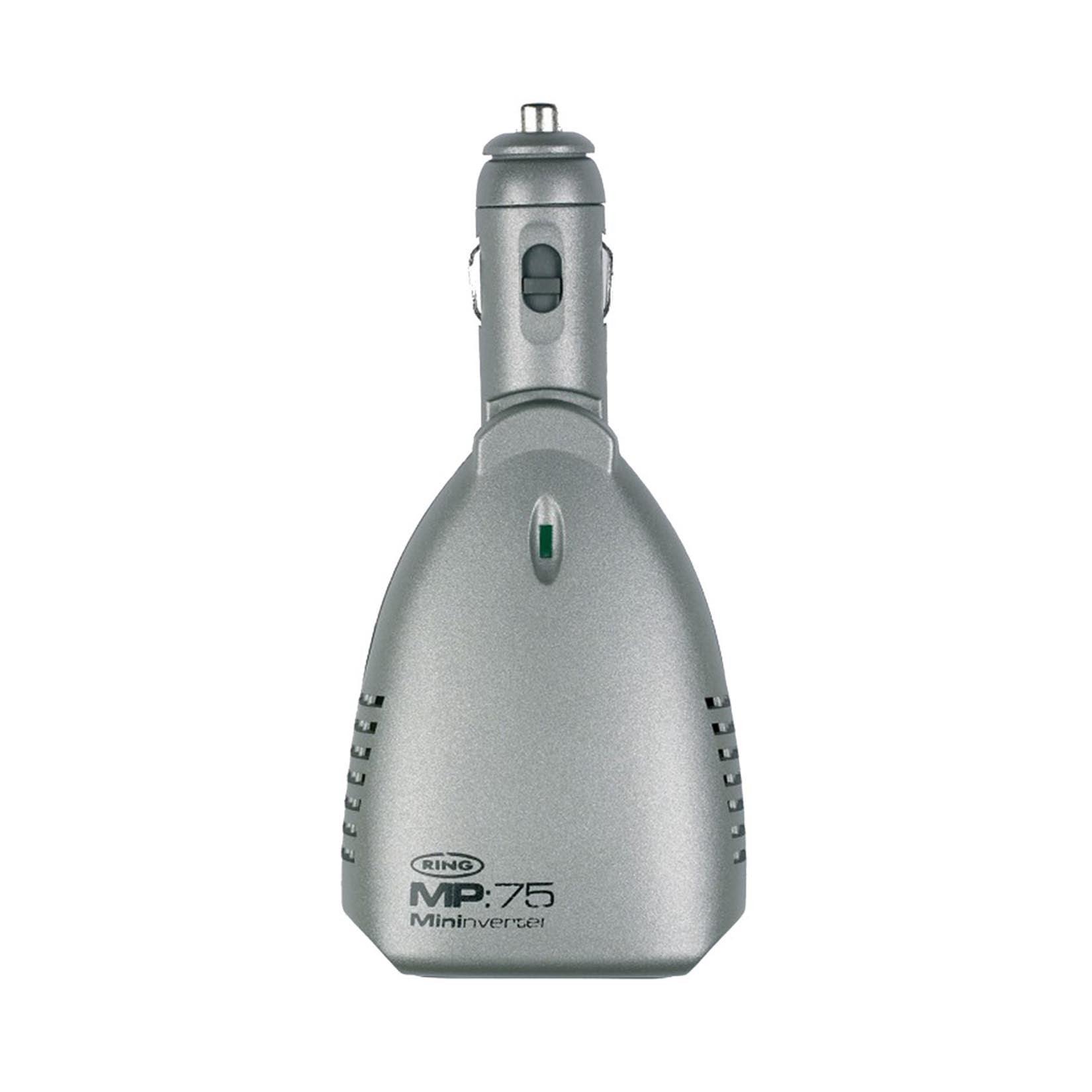 Travel Inverter Single Socket - 75w 12v Dc