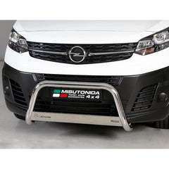 Vauxhall Vivaro 2019 On Misutonida Front A-bar - 63mm - Stainless