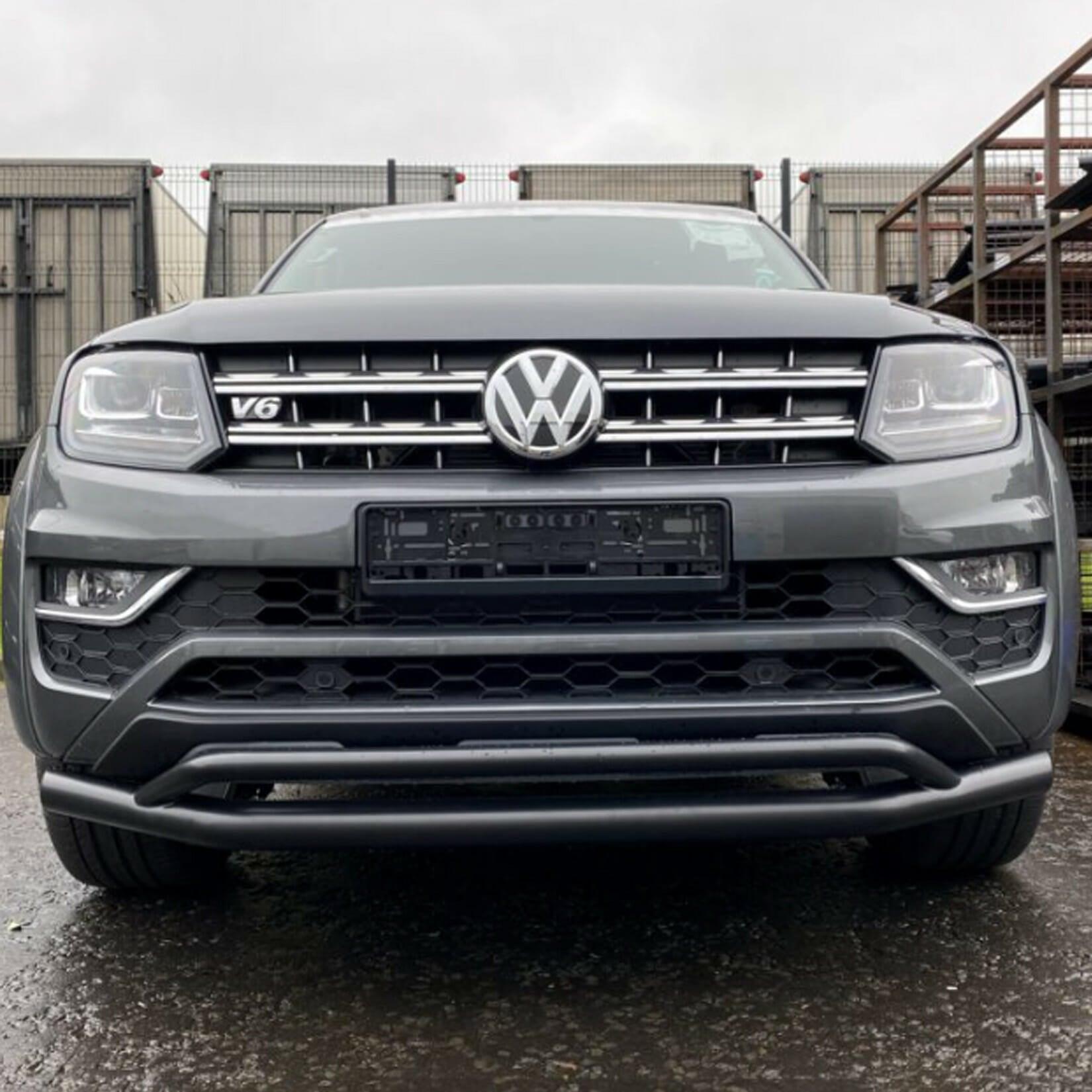 Vw Amarok V6 2017-2022 - Stx Double Deck - City Bar - Spoiler Bar - Black