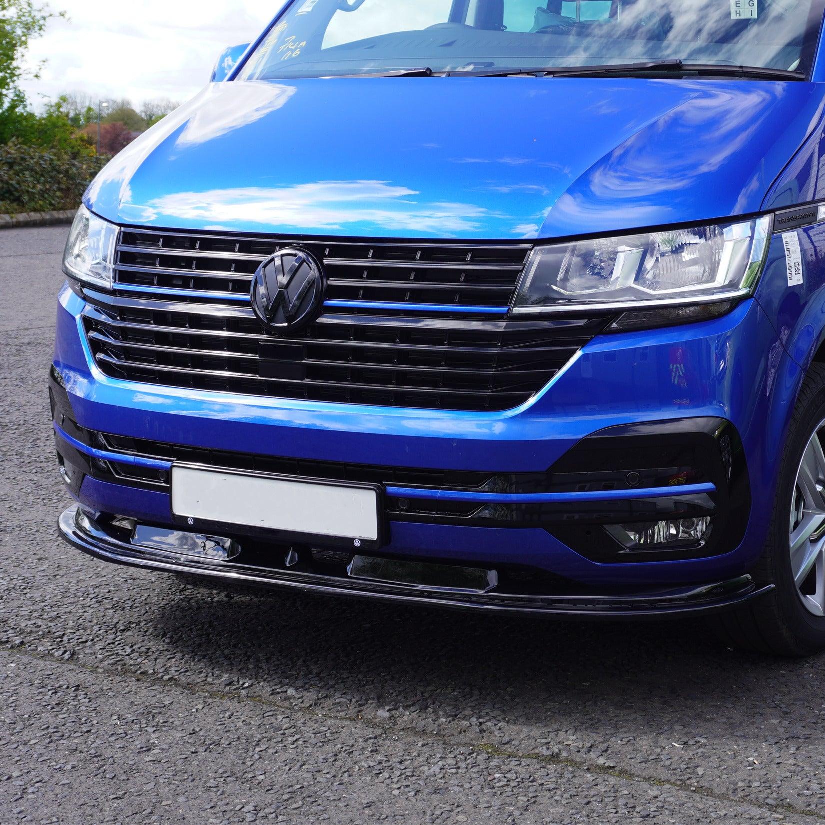 Vw Transporter 6.1 2019 - 2024 Stx Front Splitter Spoiler