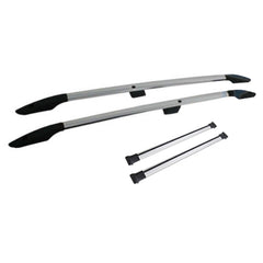 Vw Transporter T5 - T6 - Swb Roof Rails And Cross Bars Set - Silver