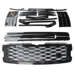 Range Rover Vogue 2018 - 2022 - L405  - Body Kit Trim Set - Grille And Trims - Black