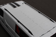 Renault Trafic - Vauxhall Vivaro - 2014 On Swb Aluminium Roof Bars - Black