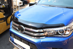 Toyota Hilux Mk8 2016-2020 - Stx Bonnet Guard Protector - Black - B003