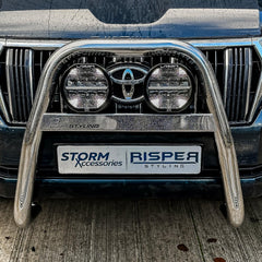 Toyota Landcruiser Lc150 2018 On Misutonida High Front Bar - 63mm - Stainless Steel