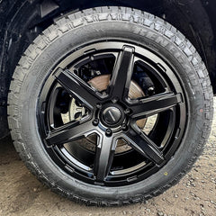Veemann Vx25 Deep Concave 20 Inch Alloy Wheels 6x139.7 (Cb.106.1) - Matt Black - Qty 1