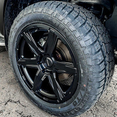 Veemann Vx25 Deep Concave 20 Inch Alloy Wheels 6x139.7 (Cb.106.1) - Matt Black - Qty 1