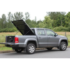 Vw Amarok 2010-2022 - Dc Egr Aluminium Tonneau Cover - Black Finish  Egr
