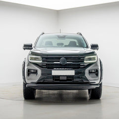 Vw Amarok 2023 On Single Deck Black Powder Coat Front Spoiler Bar
