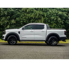 Ford Ranger Wildtrak 2023 On Double Cab STX V2 Wheel Arch Kit Smooth Look Matt Black Finish - 6 PCS