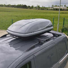Ridgecargo Series 380l Roof Box In Grey - 1350 X 380 X 890mm