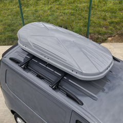 Ridgecargo Series 450l Roof Box In Grey - 1780 X 350 X 820mm
