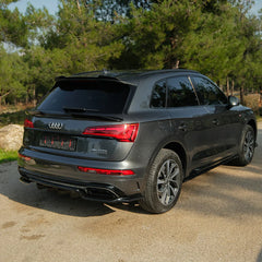 Audi SQ5 / Q5 S-Line Mk2 Facelift 2020-2024 Side Skirts In Gloss Black (2 Pcs)