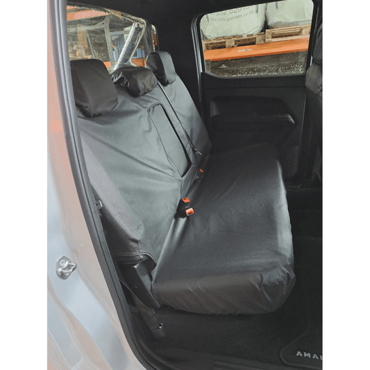 Vw Amarok 2023+ Double Cab Rear Seat Covers - Pair - Black 1650