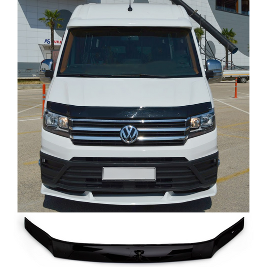Vw Crafter 2017 On / Man Tge 2017 On Stx Bonnet Guard Protector - Black 1650