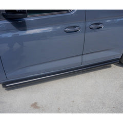 Vw Caddy 2021 On - Side Bars Steps - Angular Type - Short Wheel Base - Black - 60mm