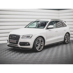 Audi Sq5 Mk1 (8r) 2012-2017 - Maxton Side Skirt Splitters - Gloss Black