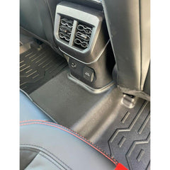 Ford Ranger & Raptor & Vw Amarok 2023 On - 3d Tailored Mud Mats - Black - Mudblock