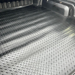 Ford Ranger T9 And VW Amarok 2023 On Double Cab Load Bed Rubber Mat In Black